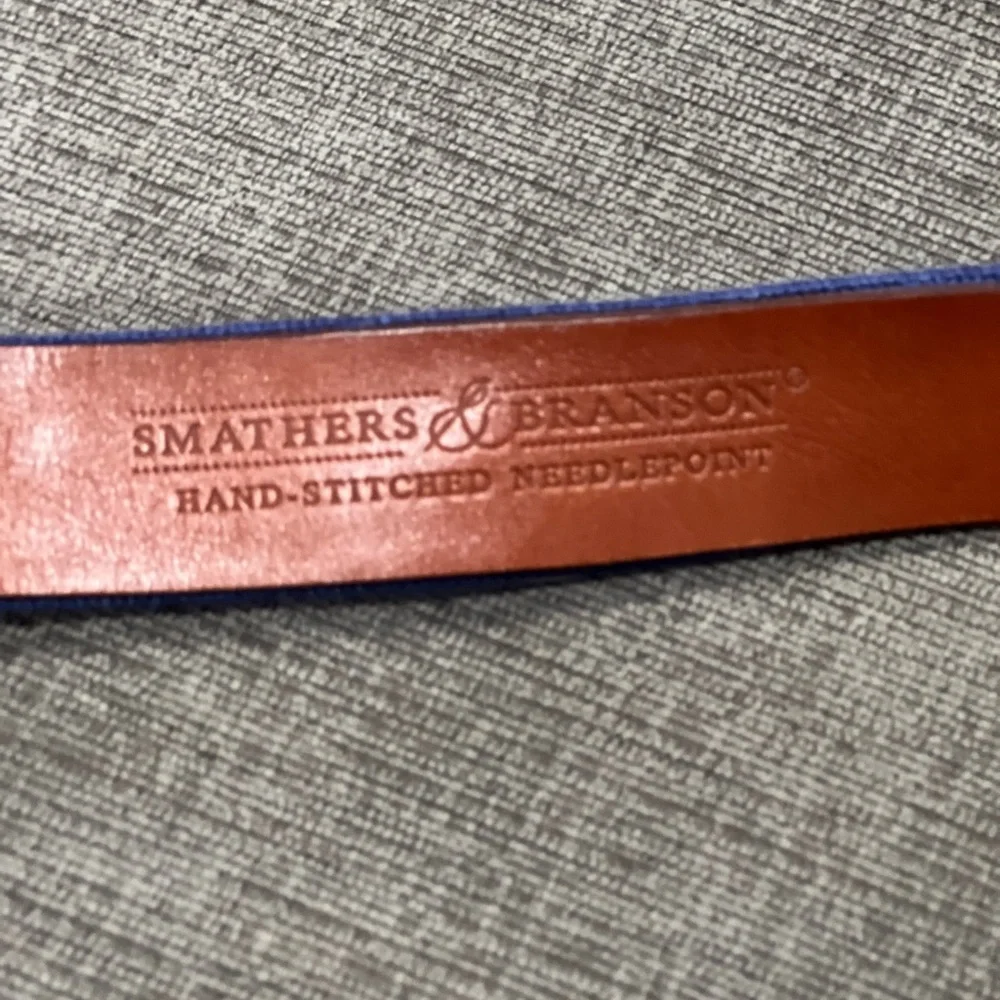 Smathers & Branson hand stitched